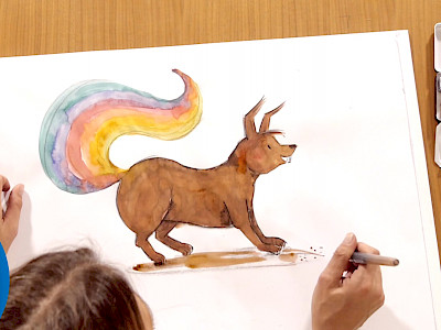 Eichhörnchen zeichnen mit Petra Eimer