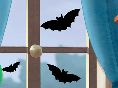 Papier-Fledermaus basteln | Halloween-Bastelideen für Kinder