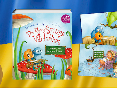 Ukrainisches Bilderbuchkino: Spinne Widerlich - Komm, wir spielen Schule!